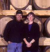 Louis and Margaret Chatey, owners of Westford Hill Distillers